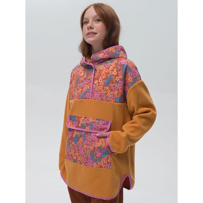 Куртка для девочек, рост 134 см, цвет янтарный