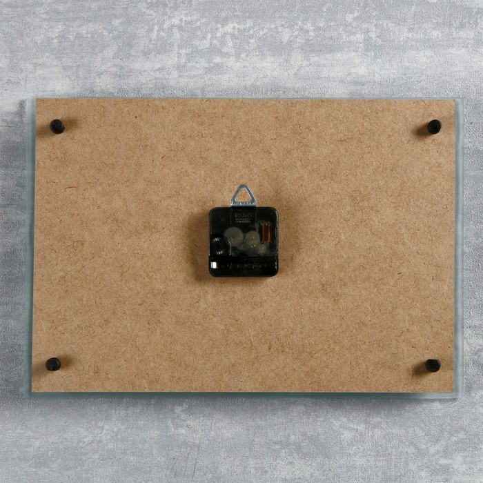 Часы настенные прямоугольные "Клубника", 25х35 см