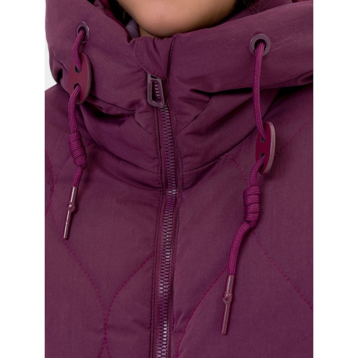 Пальто для девочек, рост 152 см, цвет фиолетовый