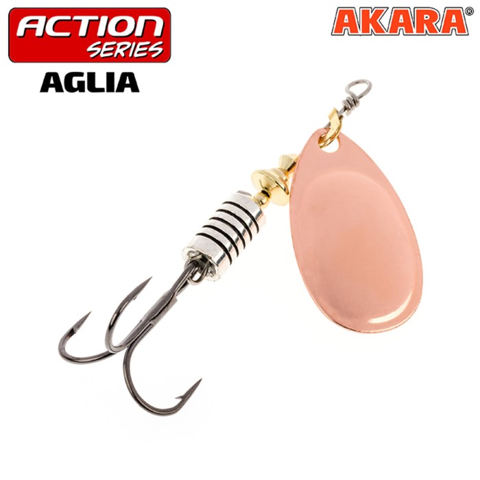 

Блесна вращающаяся Akara Action Series Aglia 3, 7 г, цвет A20