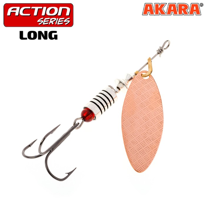 

Блесна вращающаяся Akara Action Series Long 2, 8 г, цвет A20