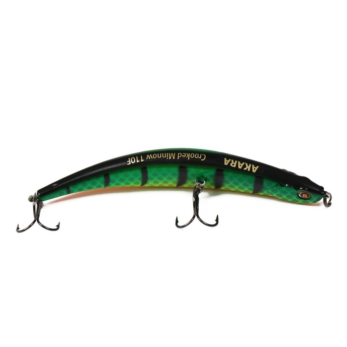 

Воблер Akara Crooked Minnow 110F, цвет A11, 11 см, 10 г