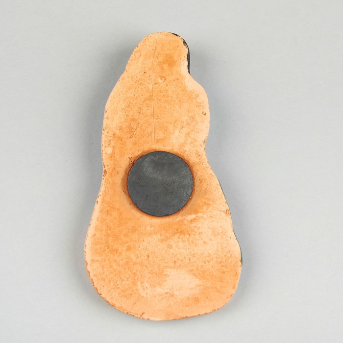 Магнит "Казачка с хлебом-солью"