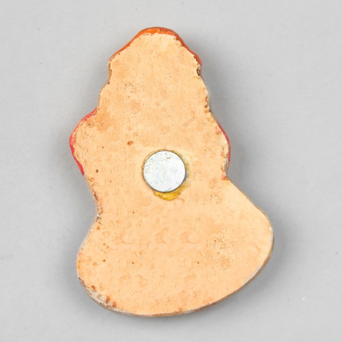 Магнит-оберег "Домовой с топором" цветной