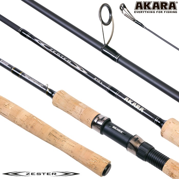 

Спиннинг штекерный Akara Zester IM7, тест 10-30 г, длина 2.7 м