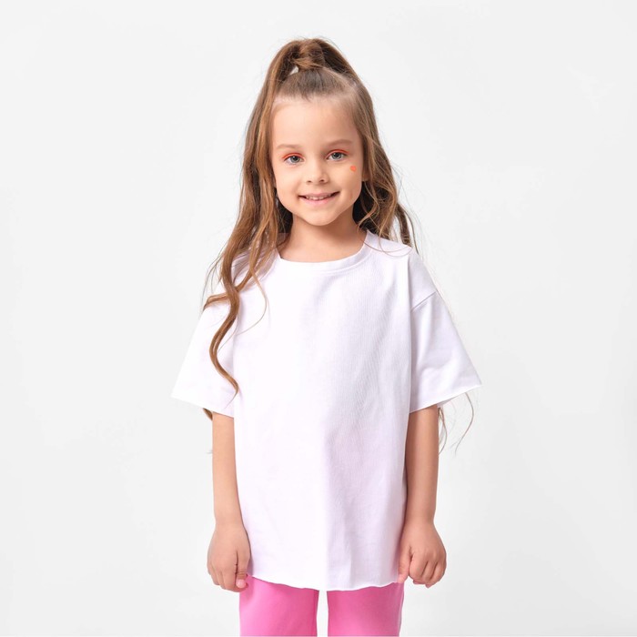 

Футболка детская KAFTAN "Basic line", р. 30 (98-104 см), белый