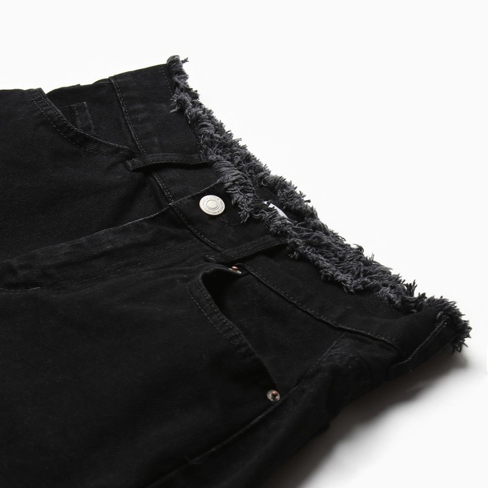 фото Шорты джинсовые, цвет чёрный, размер 42 (36) little secret