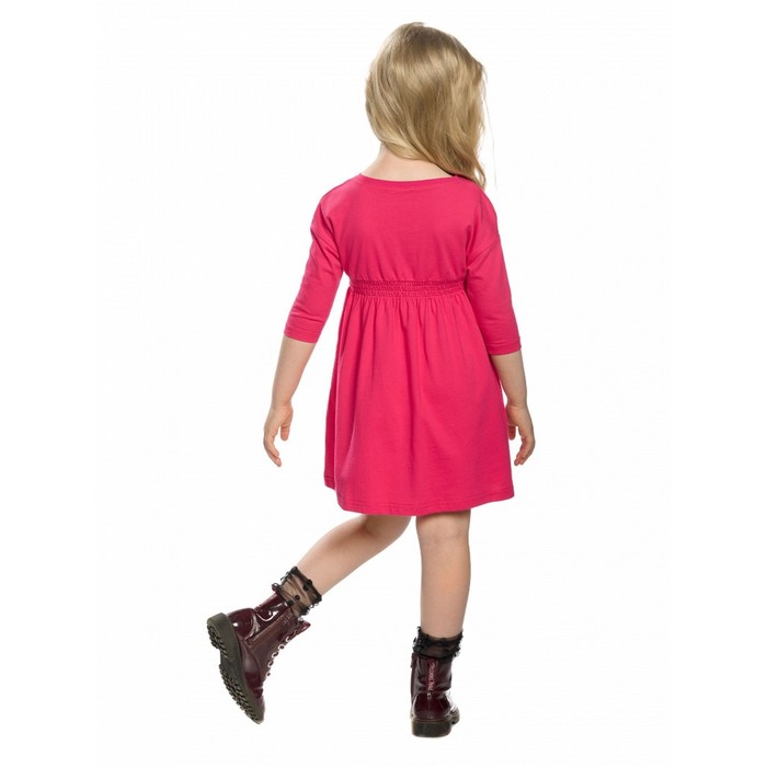 Платье для девочек, рост 98 см, цвет пурпурный