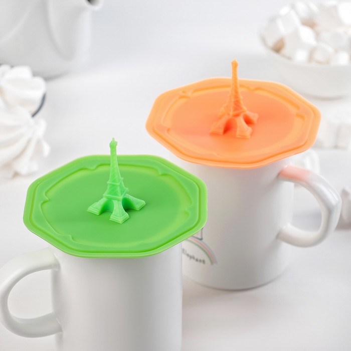 Крышка 10 см "Париж", цвета МИКС