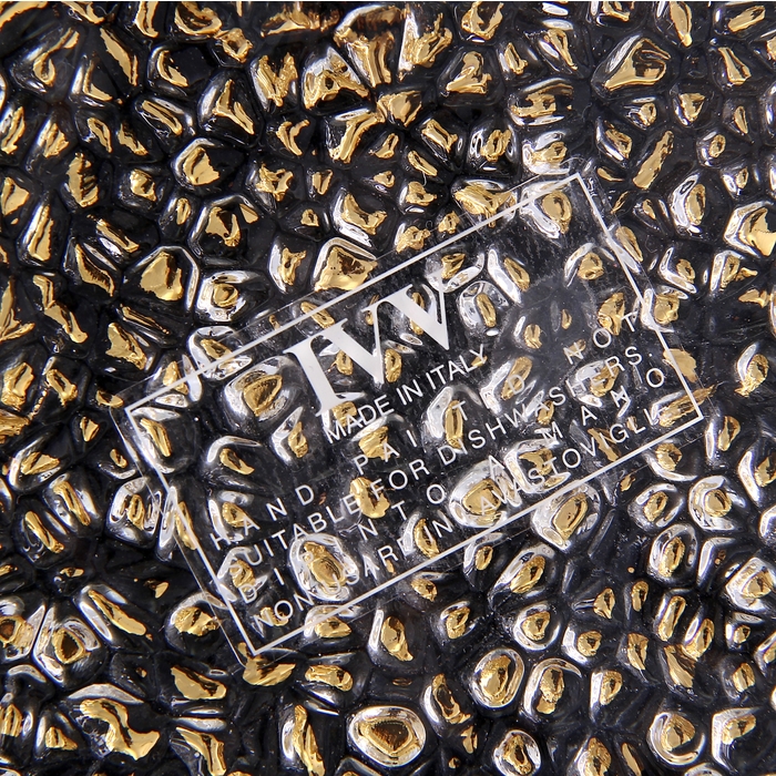 Тарелка "Особенная", золотая