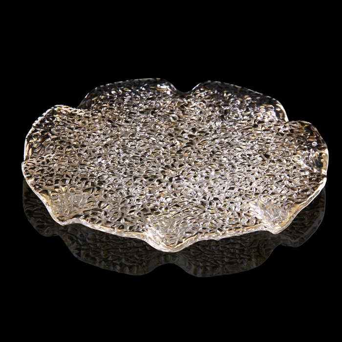 Тарелка "Особенная", золотая