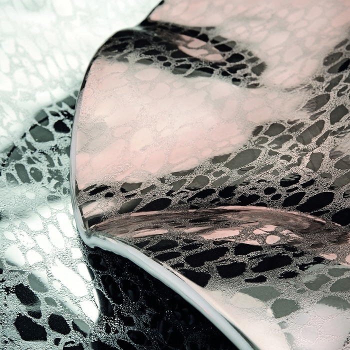 Блюдо "Гламур", серебряное