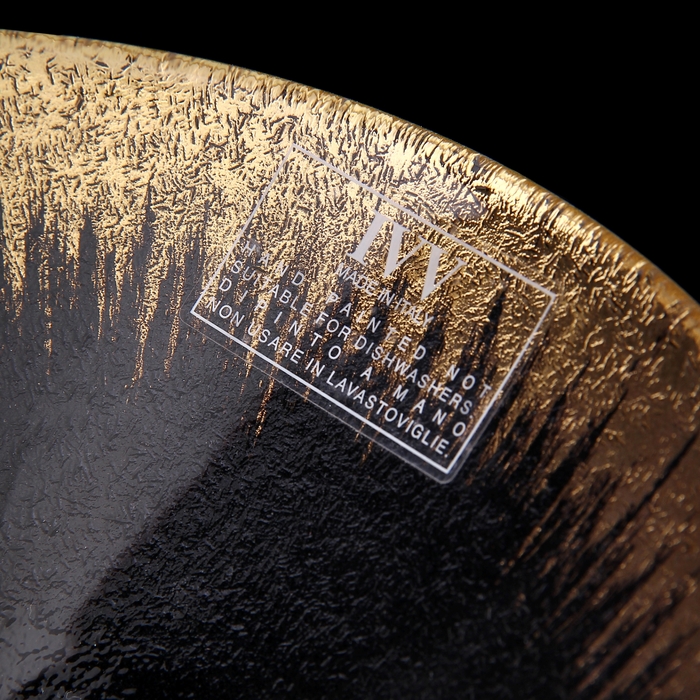 Блюдо "Горизонт", золотое