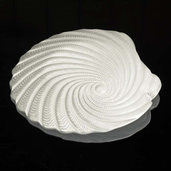 Блюдо "Сан-Тропе", жемчужно-белое