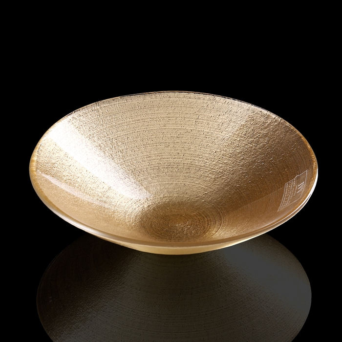 Блюдо "Зодиак", золотое