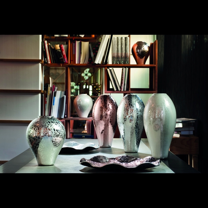 Ваза "Гламур", серебряная