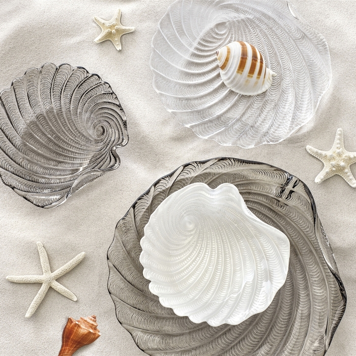 Блюдо "Сан-Тропе", жемчужно-белое