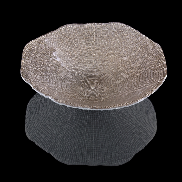 Блюдо "Алмаз", бежевое