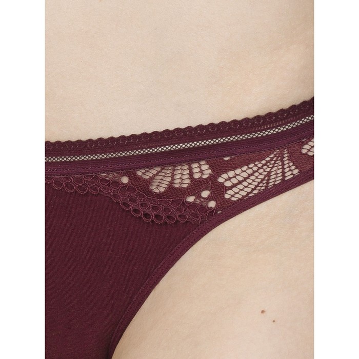 фото Трусы женские, размер 48, цвет бордовый pelican
