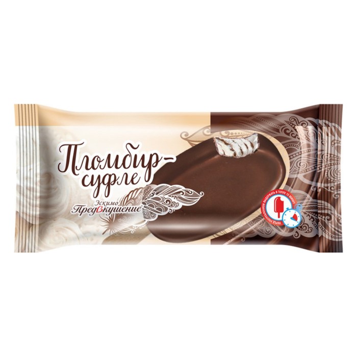 

Мороженое Эскимо "ПРЕДВКУШЕНИЕ" пломбир-суфле 75 г