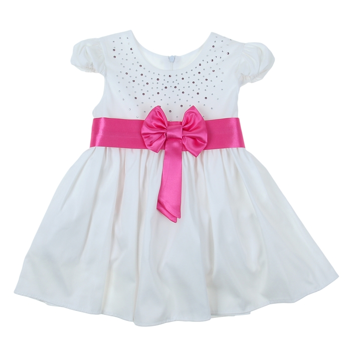 Платье Кристина рост 92см (56), цвет белый