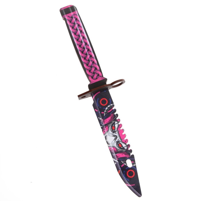 фото Сувенирное оружие нож-штык «неон», длина 29 см