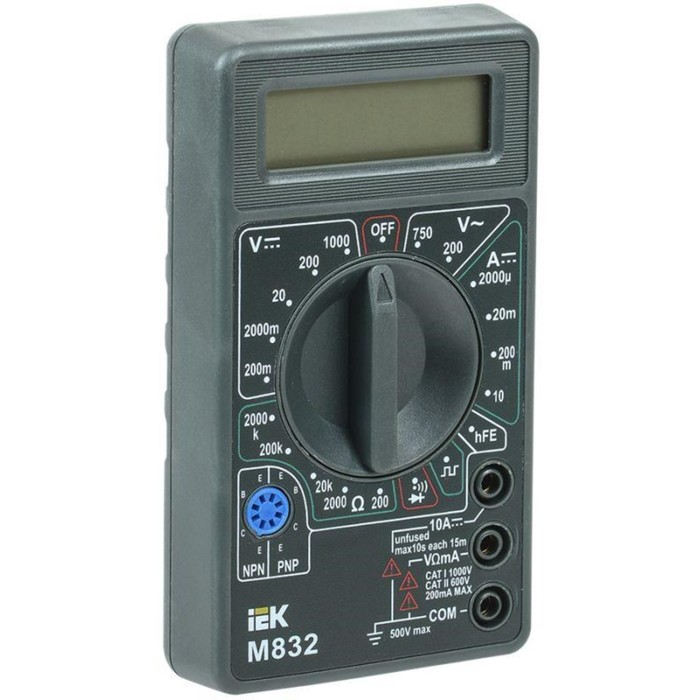 Мультиметр цифровой IEK TMD-2S-832 цена и фото