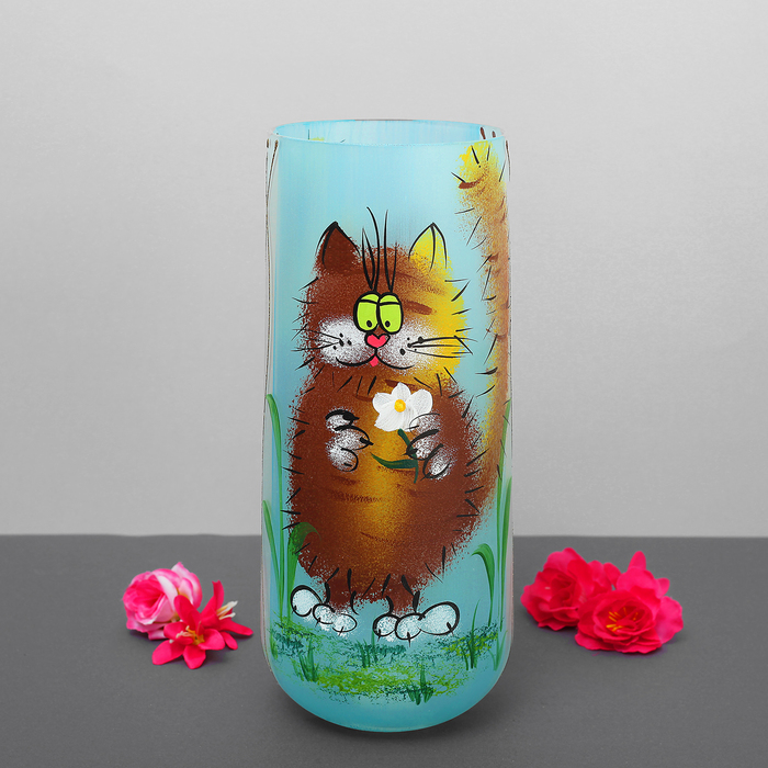Ваза "Смешной кот"