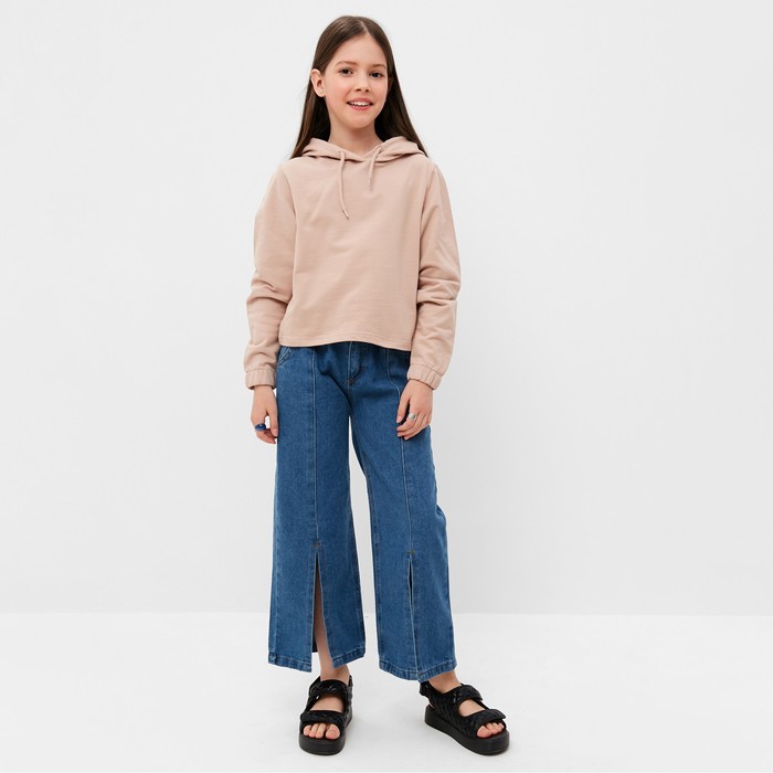 фото Толстовка для девочки, цвет капучино, рост 146 см be friends