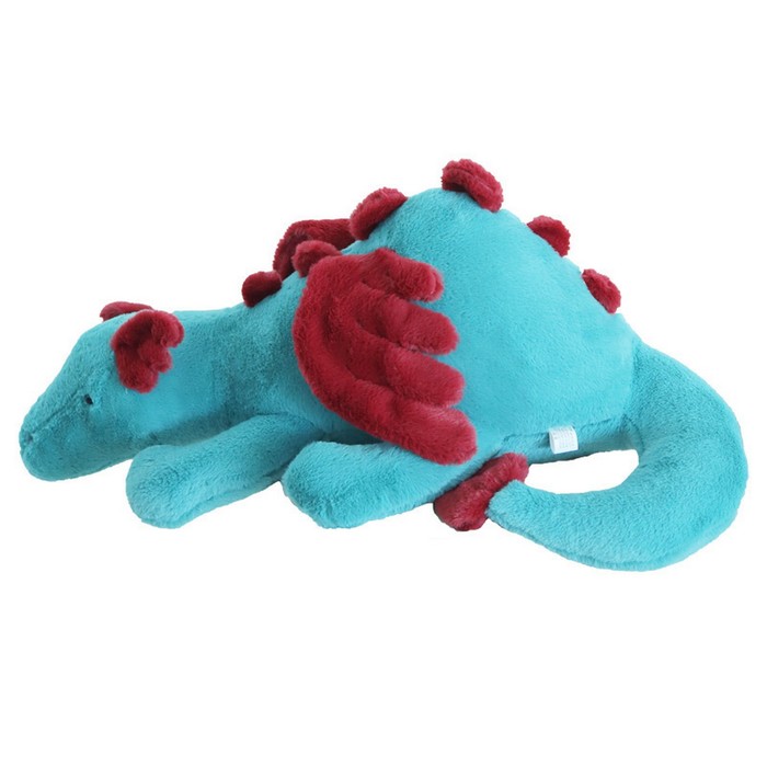 Мягкая игрушка «Дракон», 30 см, цвет голубой мягкая игрушка дракон 25 см цвет персиковый