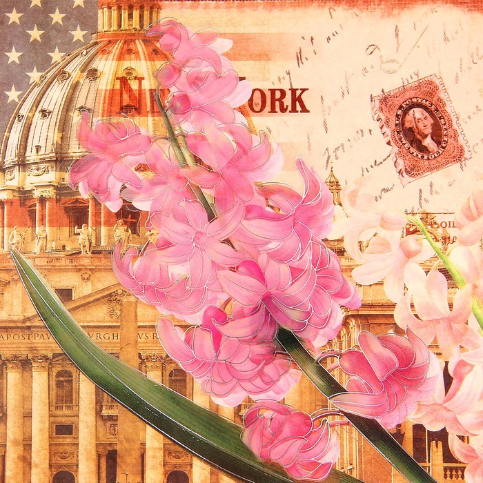 Наклейка интерьерная "Лондон", композиция из 4 шт