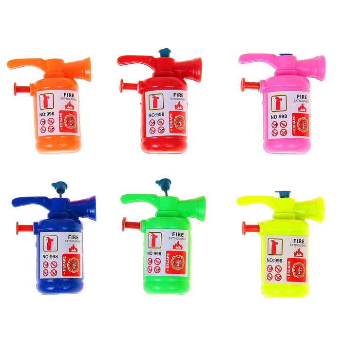 Брызгалка "Огнетушитель", цвета МИКС