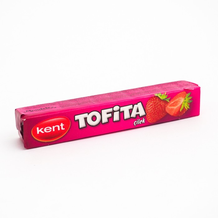 

Жевательная конфета KENT TOFITA Вкус Клубника 47г/Mondelez