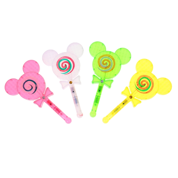 Световая палочка "Мышка", цвета МИКС