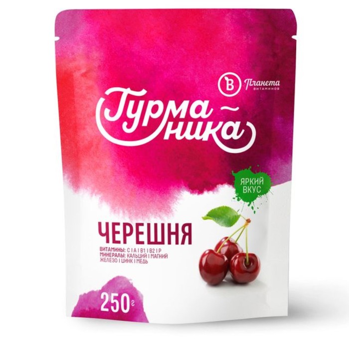 

Черешня б/к 250г Планета Витаминов