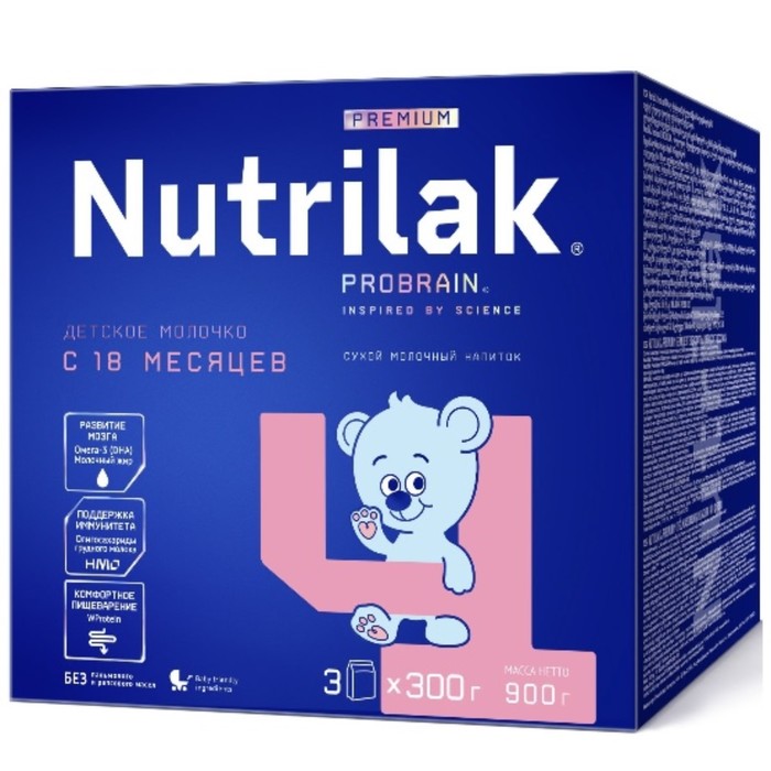 

Молочная смесь Nutrilak Premium-4 900г