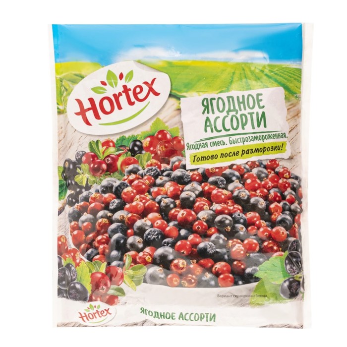 

Ягодное ассорти быстрозаморож. 400г Agama