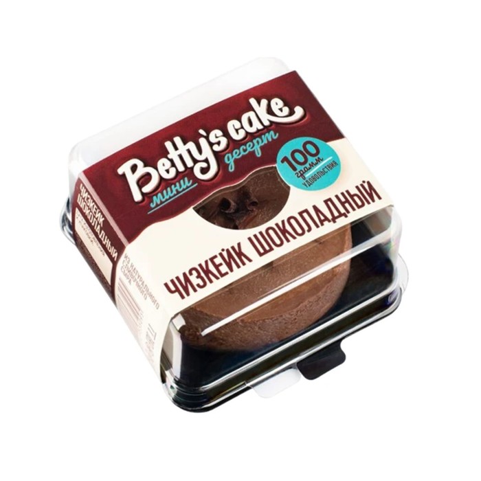 

Десерт Чизкейк Сырный Шоколадный 100г Bettys Cake