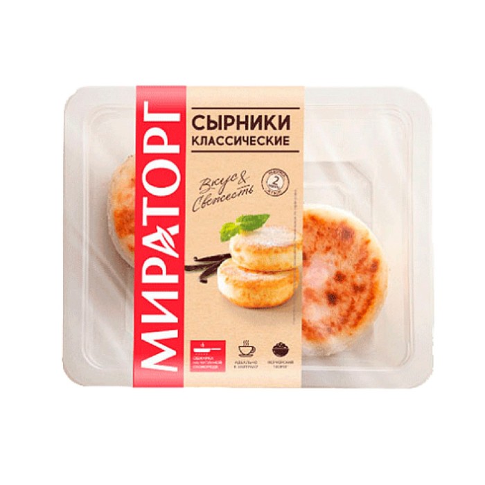 

Сырники классические зам 280г Мираторг