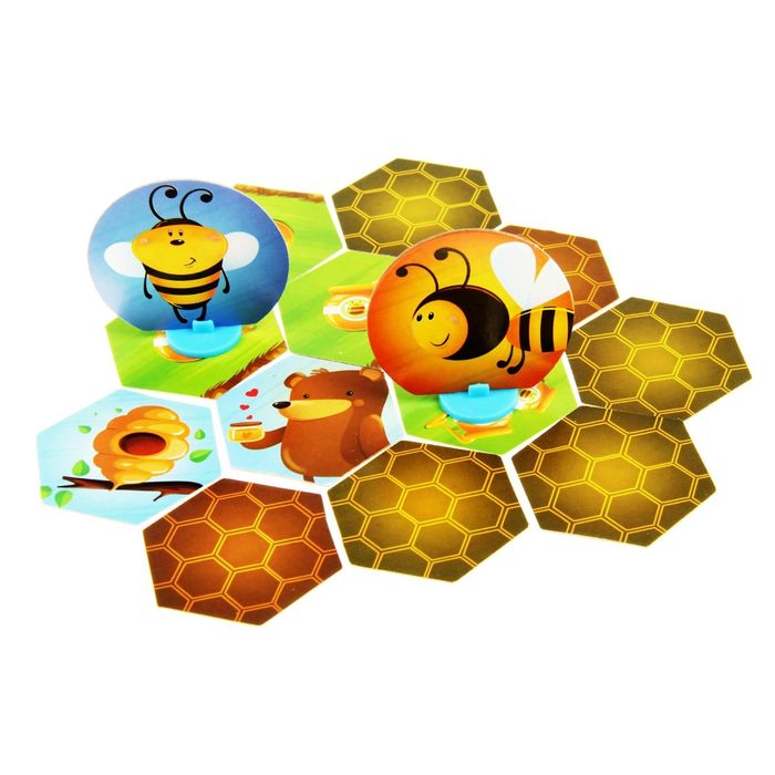 Настольная игра бродилка подарочная "В поисках меда"