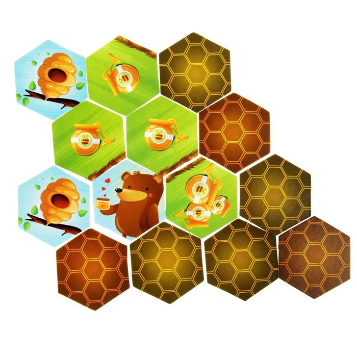 Настольная игра бродилка подарочная "В поисках меда"