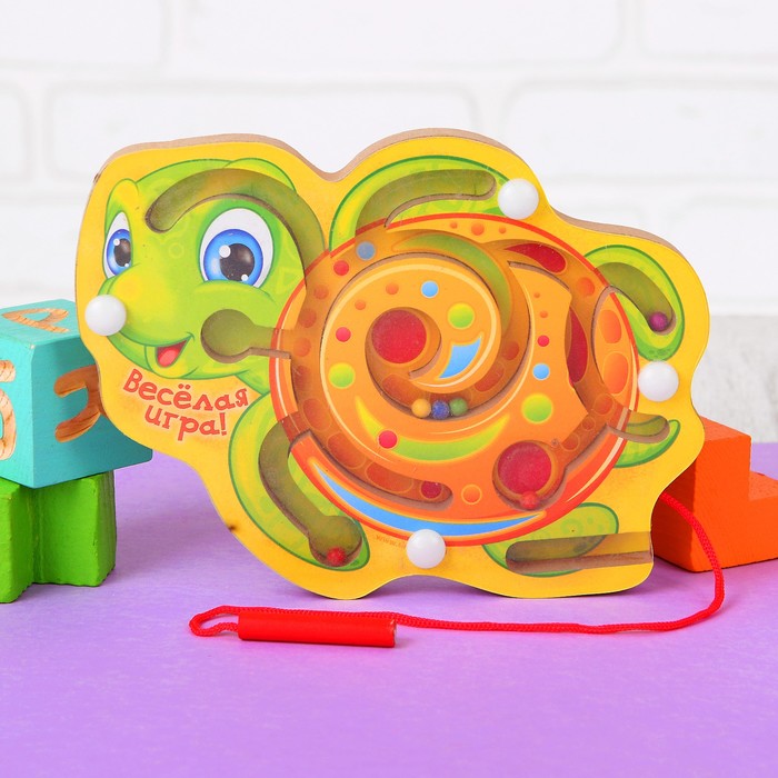 Лабиринт магнитный малый "Черепашка"