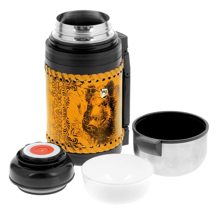 Термос для супа "Охота. Кабан" 1000 мл