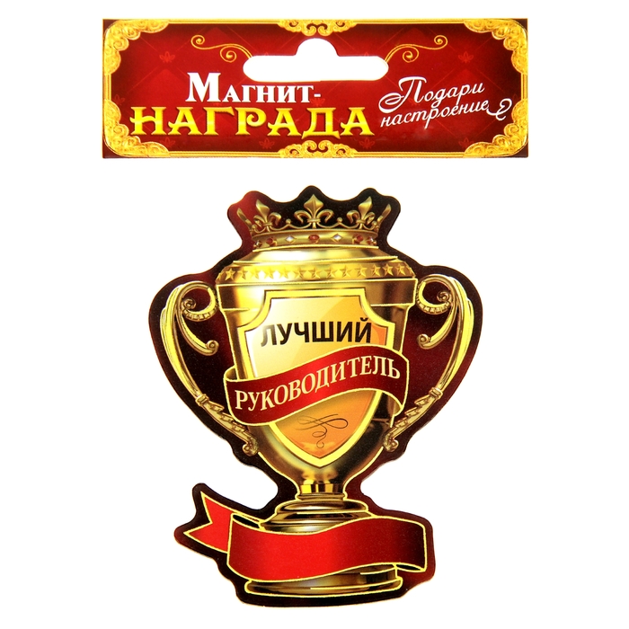 Магнит-кубок "Лучший руководитель"