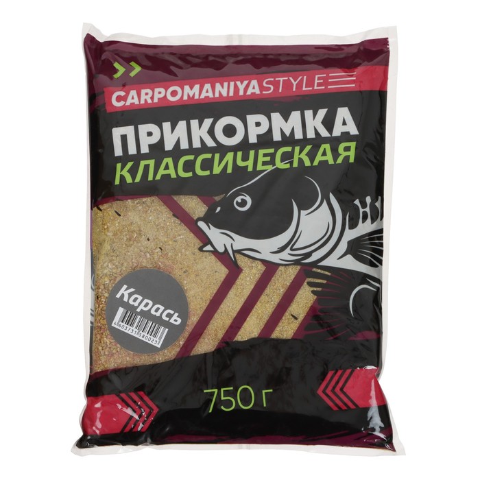 

Прикормка классическая, Карась, 750 г