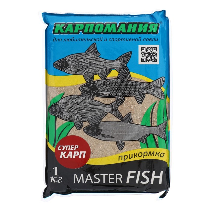 Прикормка master fish, Супер карп, 1 кг цена и фото