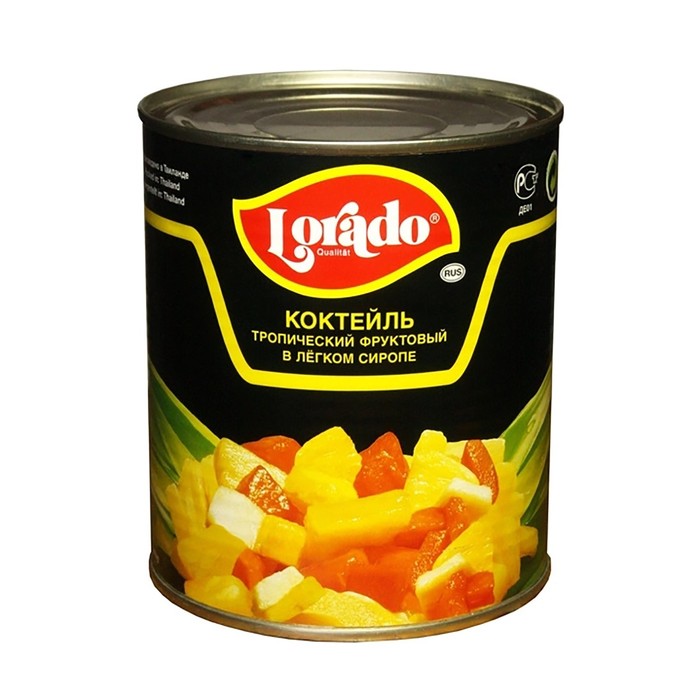 

Коктейль тропический ж/б 850г Lorado
