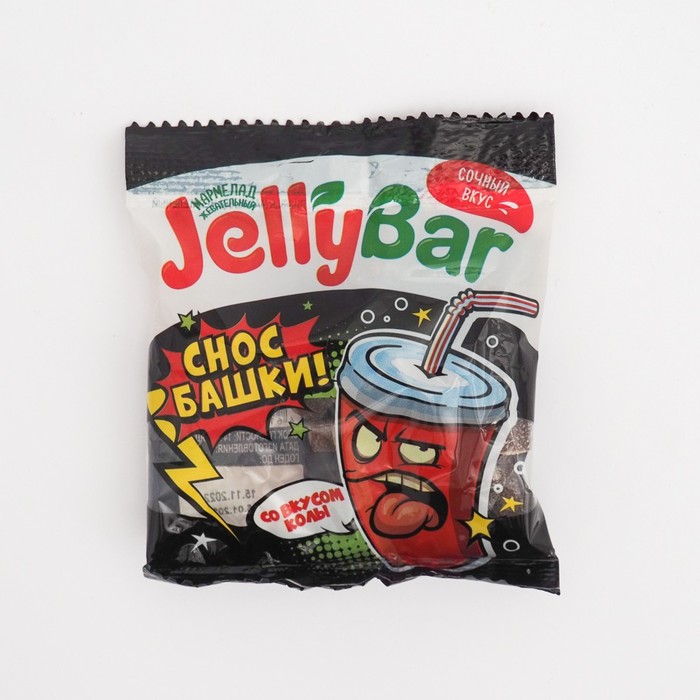 

JELLYBAR Мармелад с кислой обсыпкой 75г/Конфитрейд