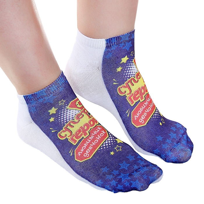 Носки Collorista "Супер-герой", р-р 10-14 (1-3г.)