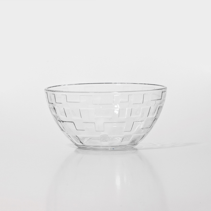 Салатник стеклянный «Лабиринт», 850 мл, d=16 см салатник стеклянный фьюжн 300 мл 16×5 см